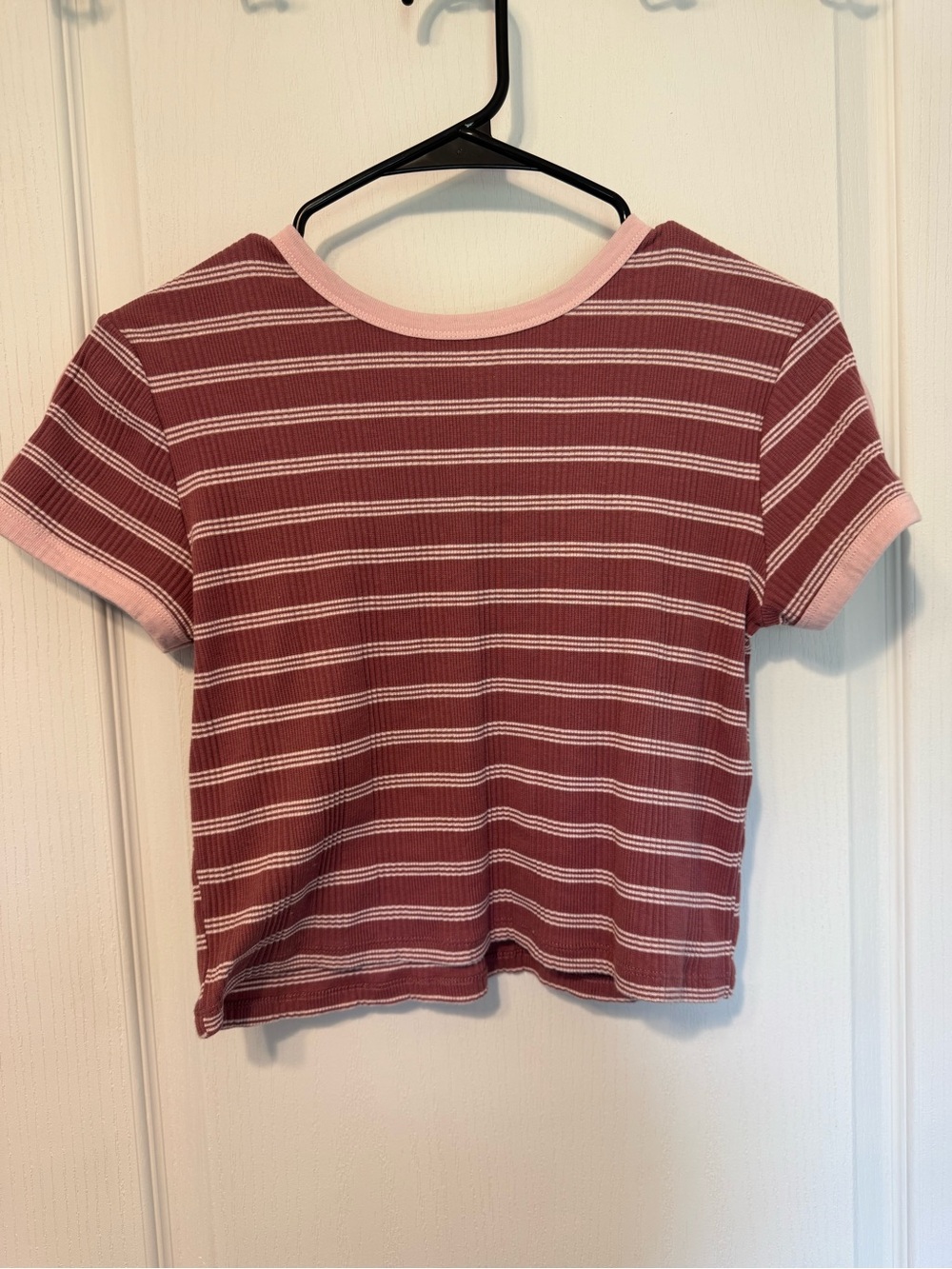 UNIONBAY striped ringer tee